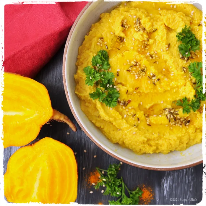 Golden Harvest Hummus